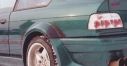 Rear overfenders +8cm fits coupe