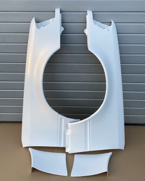 Front fenders fits E500